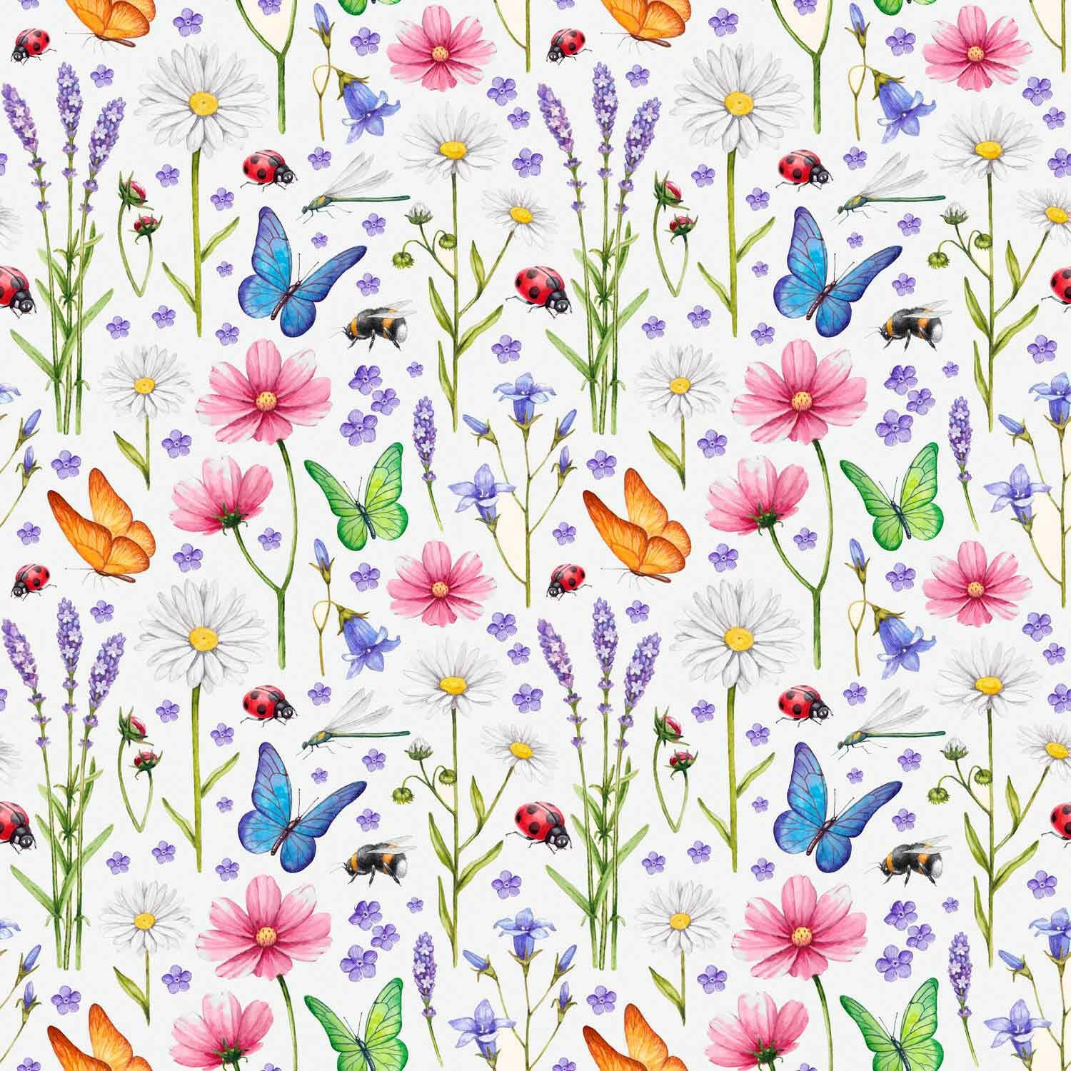 Stoffe und Meterwaren zum Nähen.