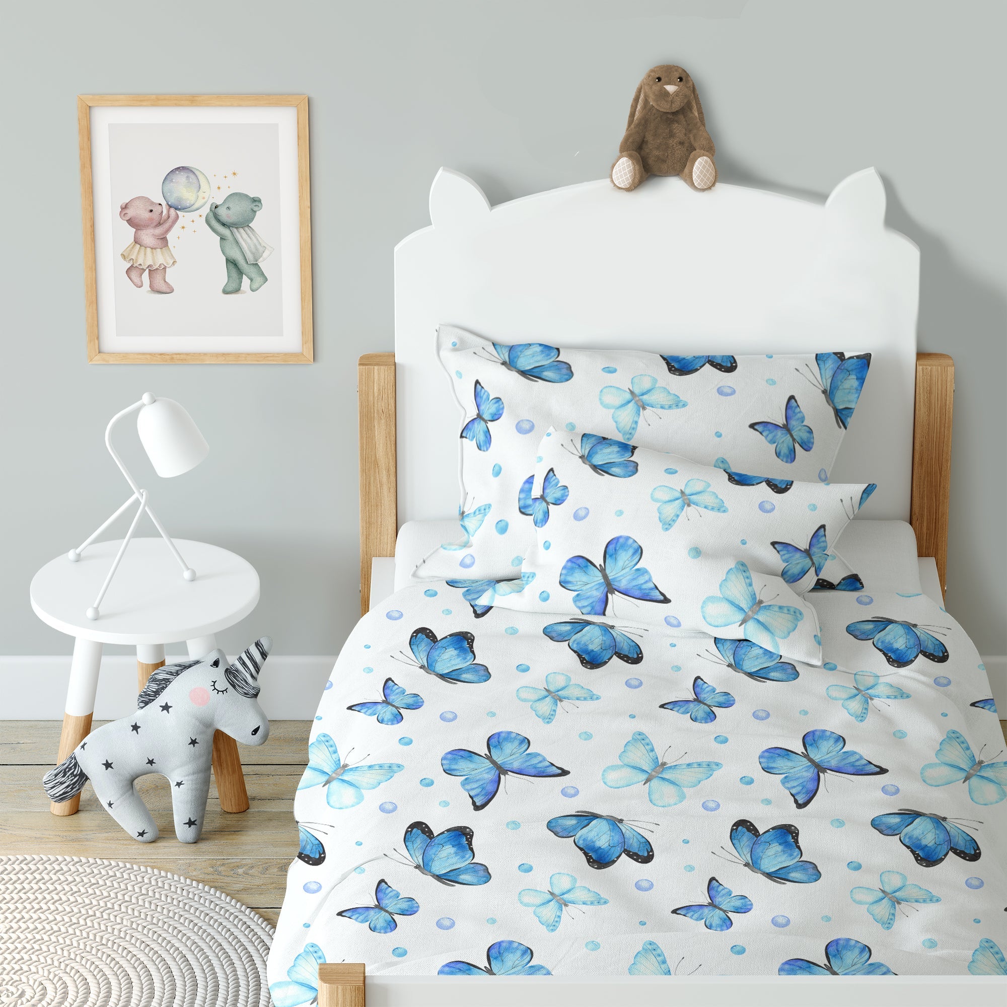 "Schmetterlinge" Premium Kinderbettwäsche