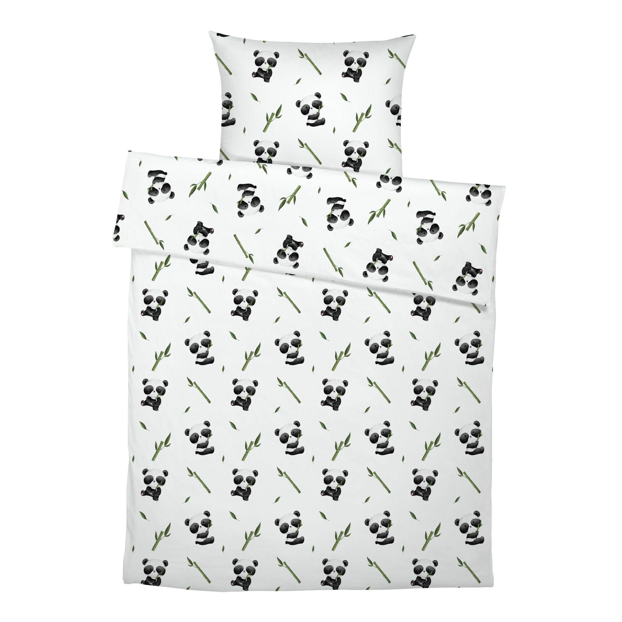 “Pandas” Premium Kinderbettwäsche