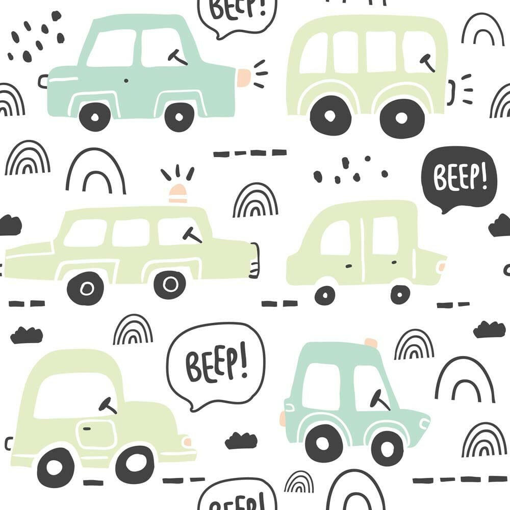 Baumwollstoff Cars - Binolu