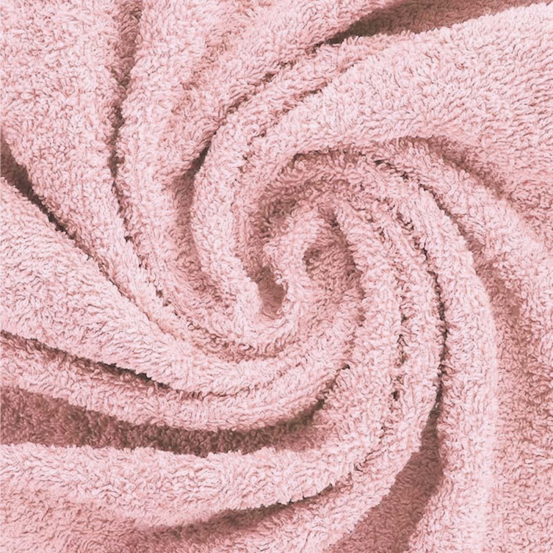 Frottee Stoff Baumwolle Babyrosa Reststücke
