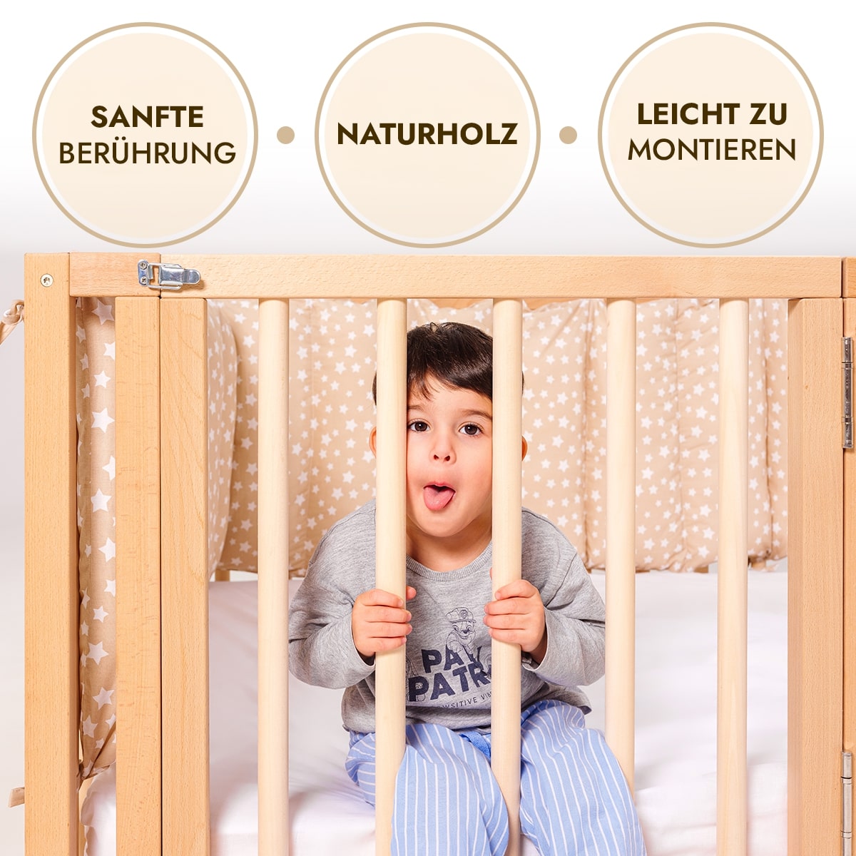 Montessori Bodenbett für Kinder und Kleinkinder ab 6 Monaten