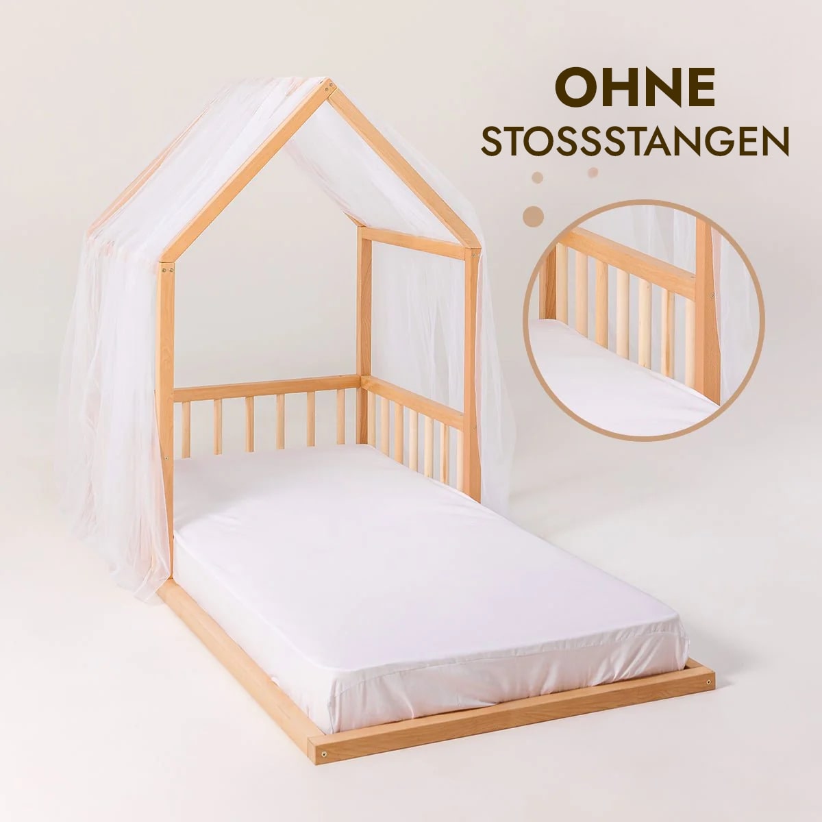 Montessori Kinderbett ab 2 Jahren