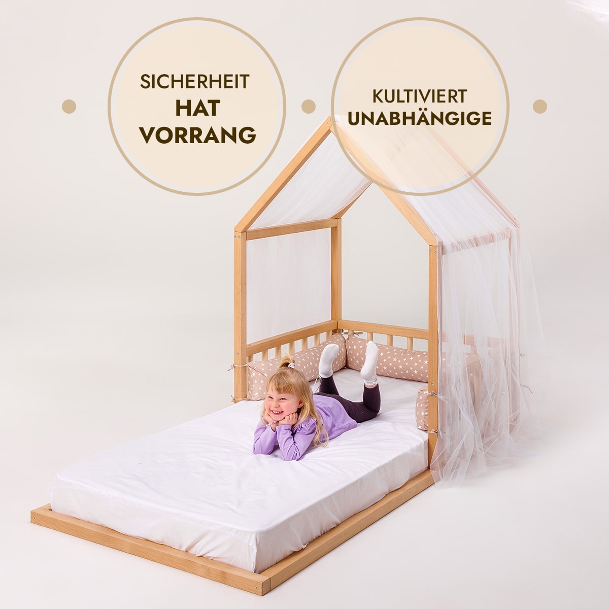 Montessori Kinderbett ab 2 Jahren