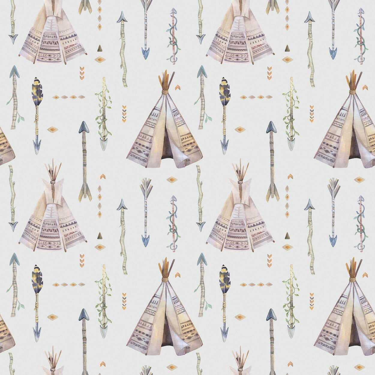 Baumwolljersey Tipi Zelt - Binolu