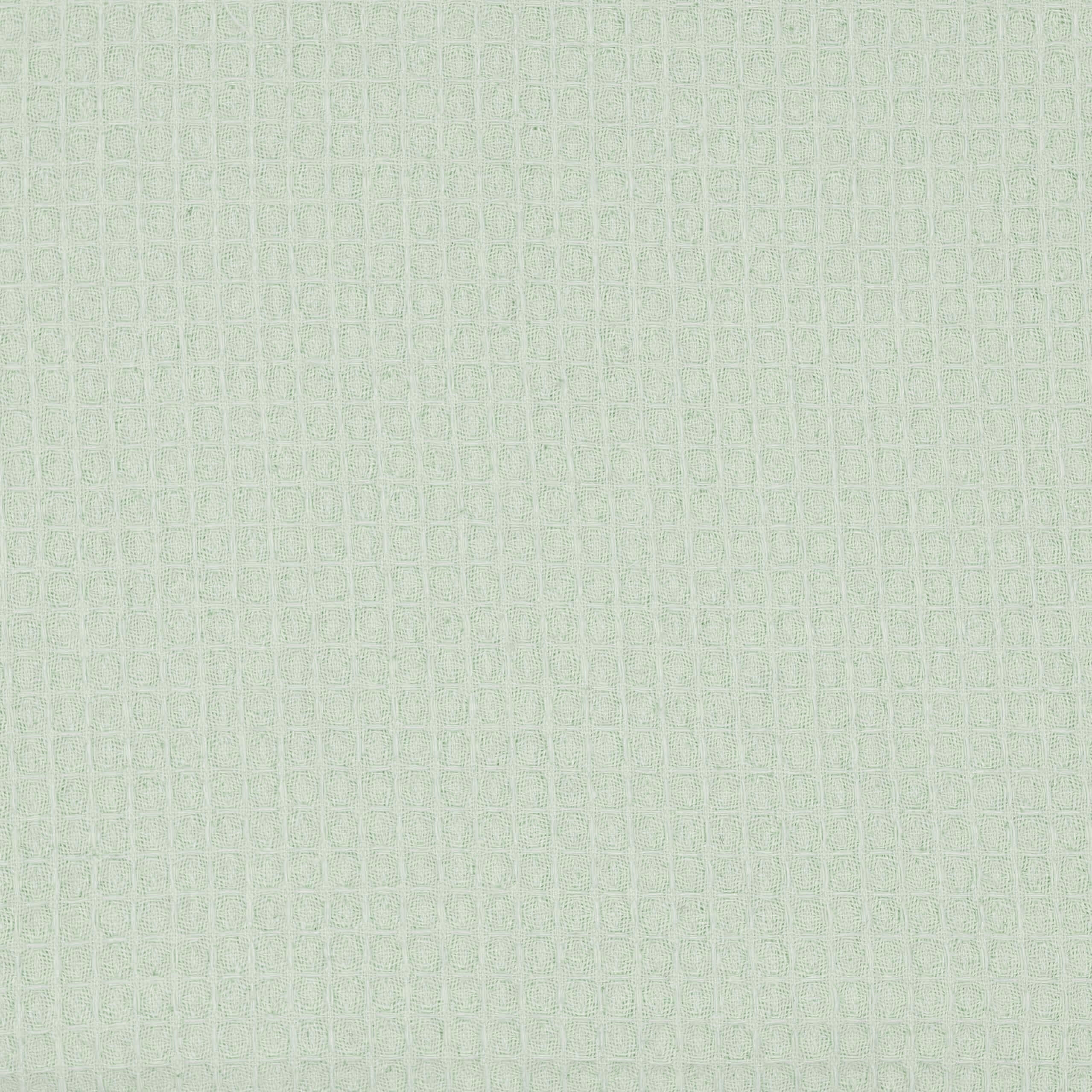 Waffelpiqué Stoff Uni Pastel khaki - Binolu
