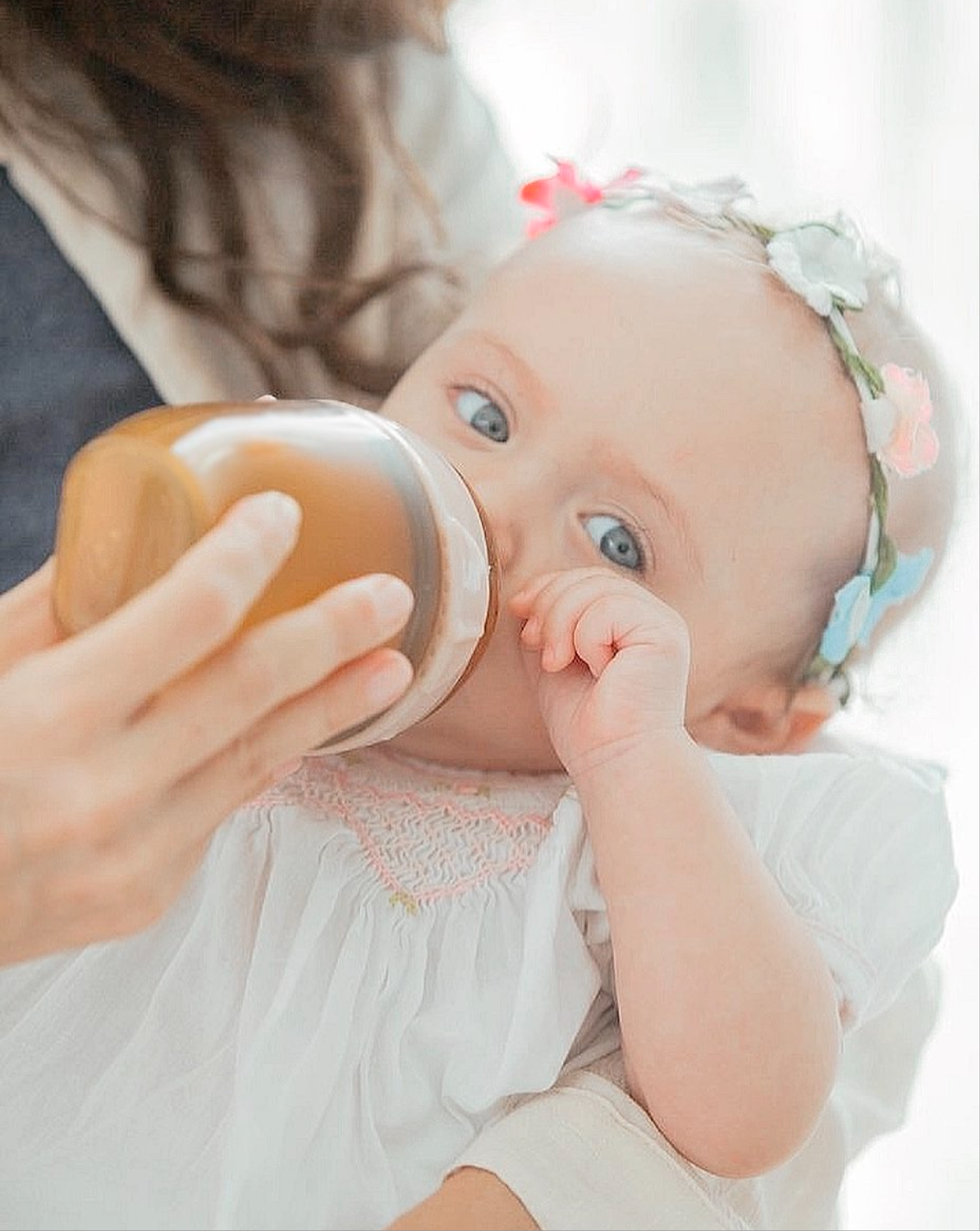 Ultra Wide Neck Baby Bottle 160ml (Rosa)