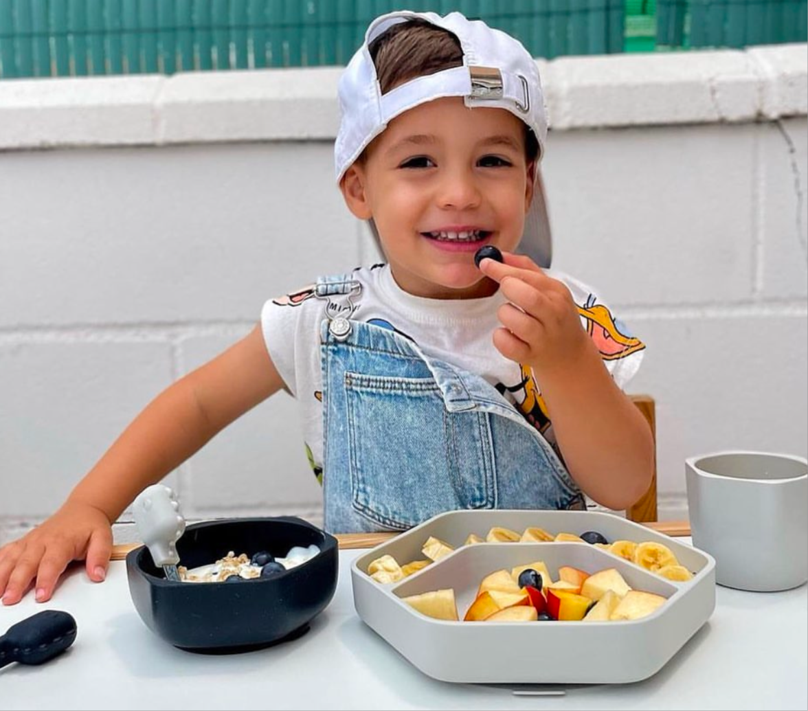 Toddler Feeding Set (Grau)