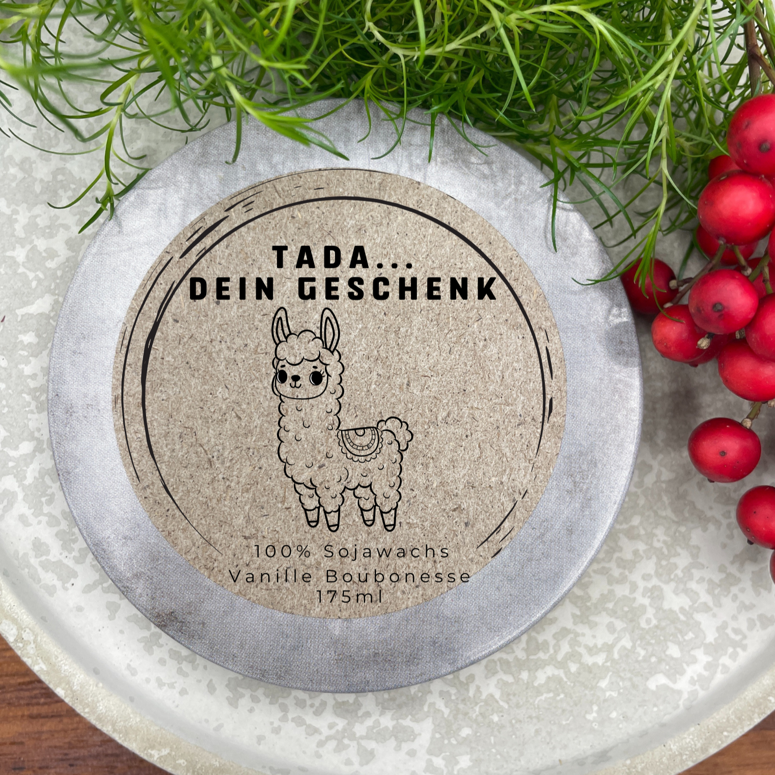 Tada | dein Geschenk | Lustiges Lama
