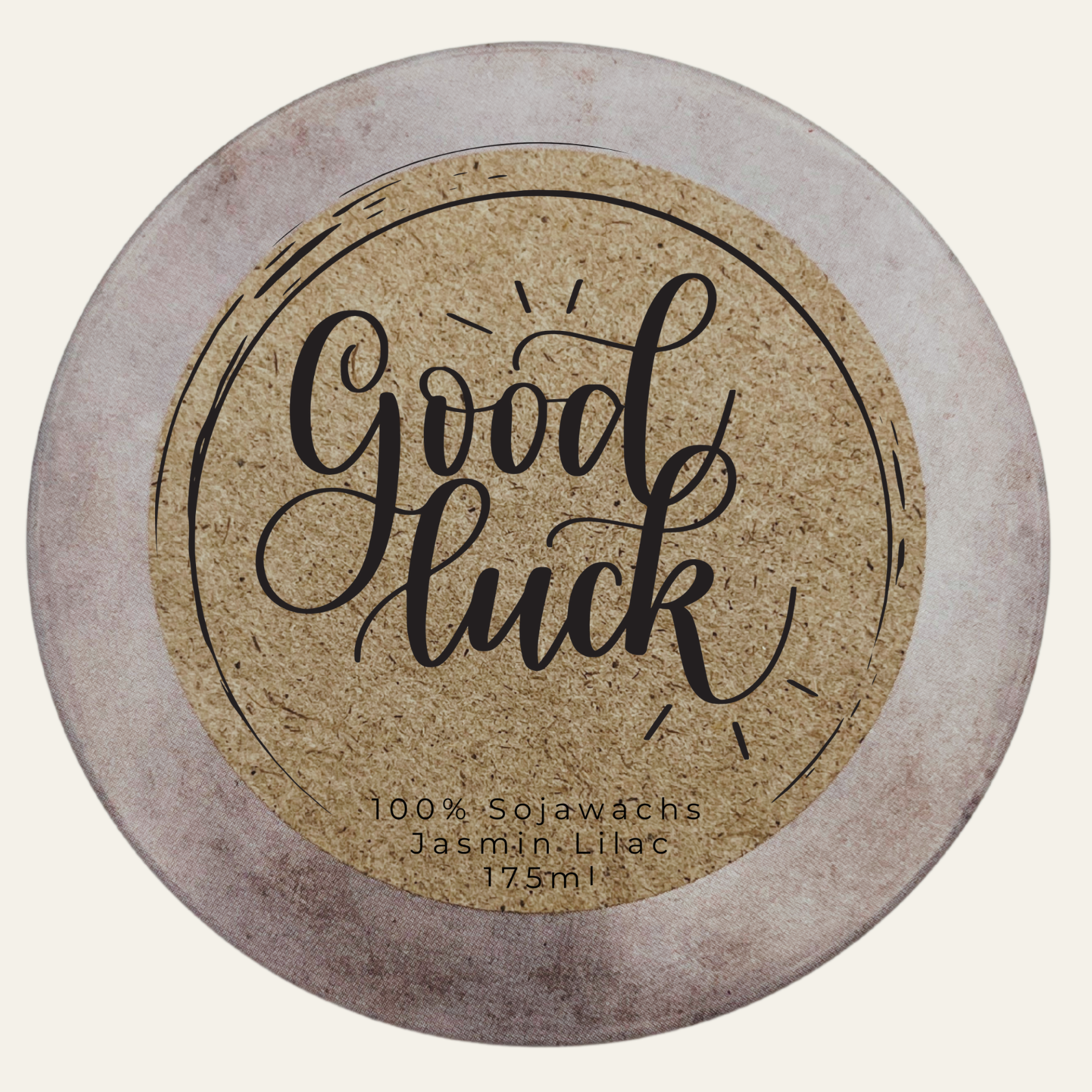 Handgemachte Duftkerze „Good Luck“