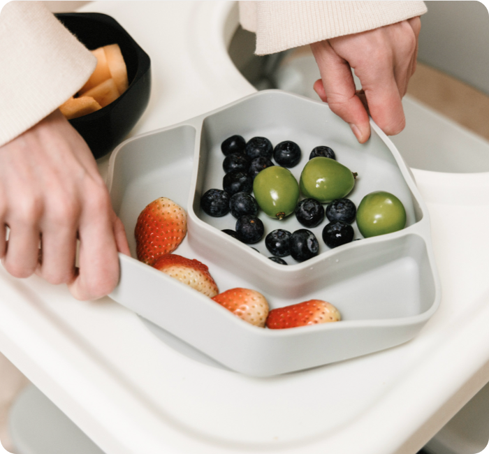 Toddler Feeding Set (Grau)