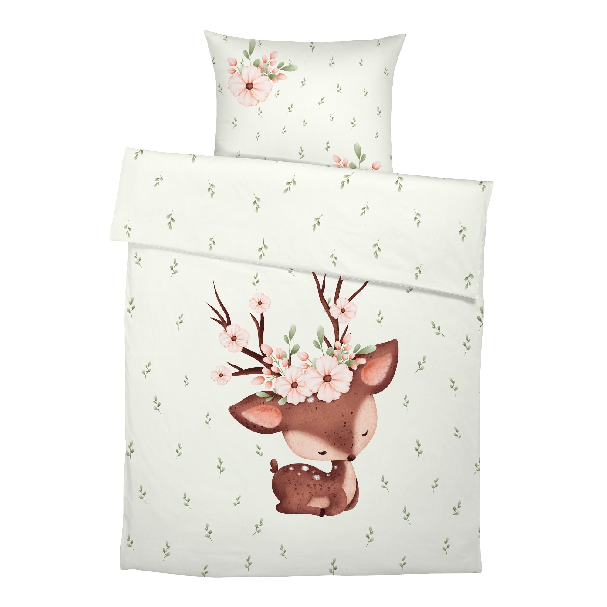 “Reh” Premium Kinderbettwäsche