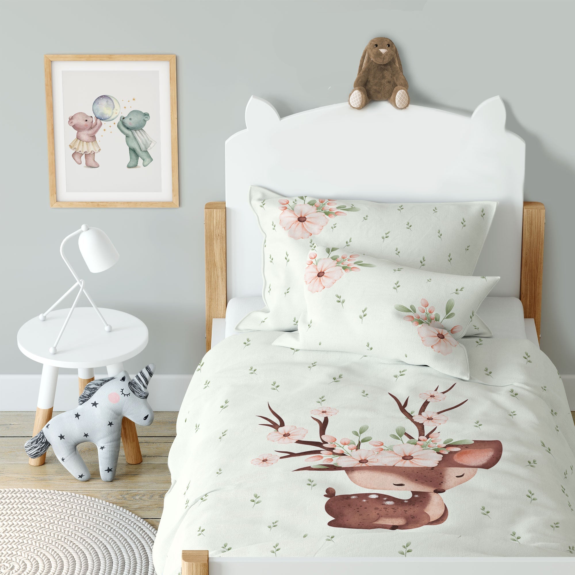 “Reh” Premium Kinderbettwäsche