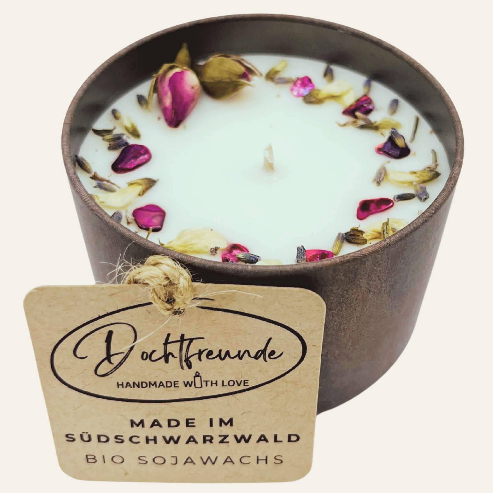 Handgemachte Duftkerze „Save The Date“