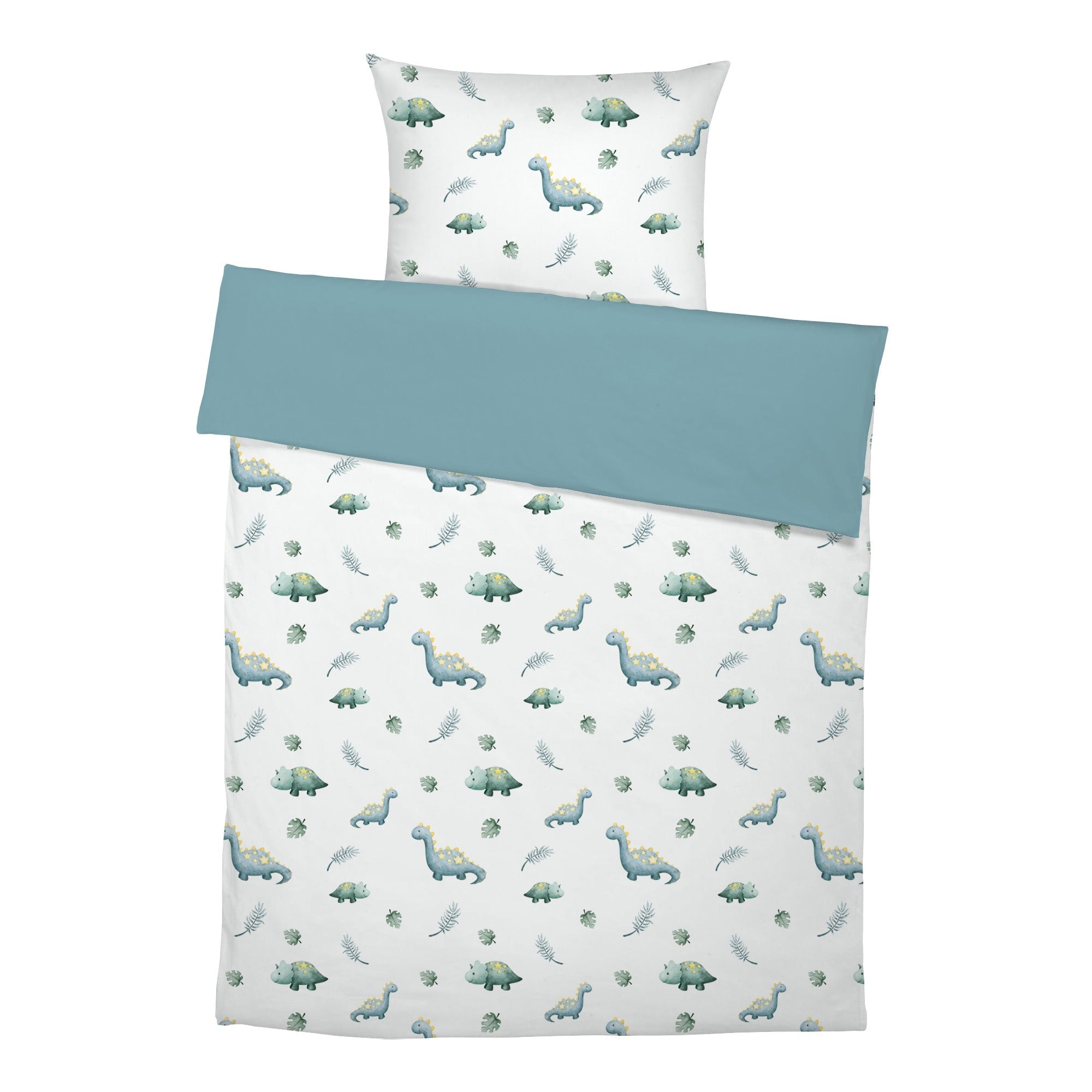 “Kleine Dinosaurier” Premium Kinderbettwäsche