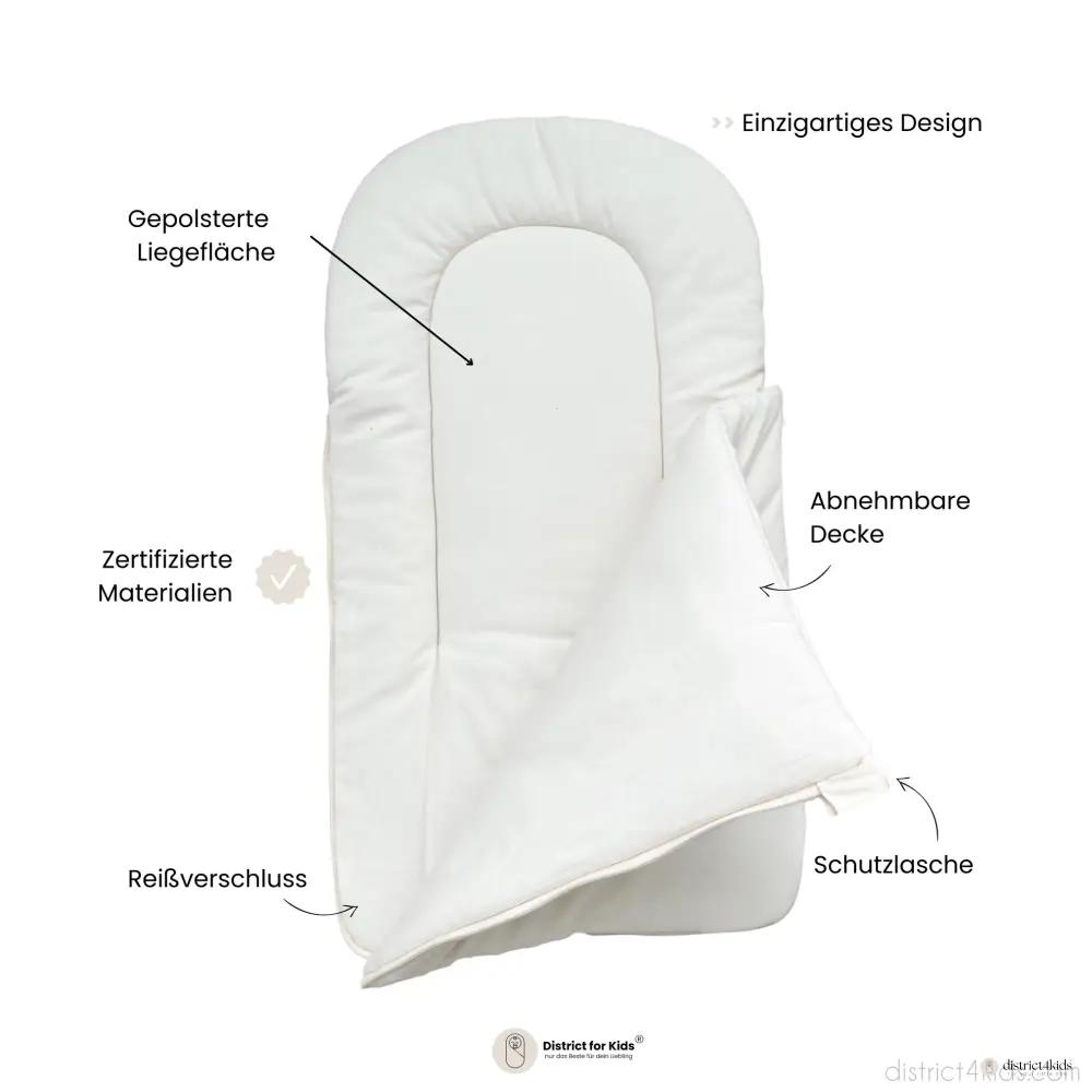 Babyschlafsack Sleepy Leinen – Kuscheliger Ganzjahresschlafsack