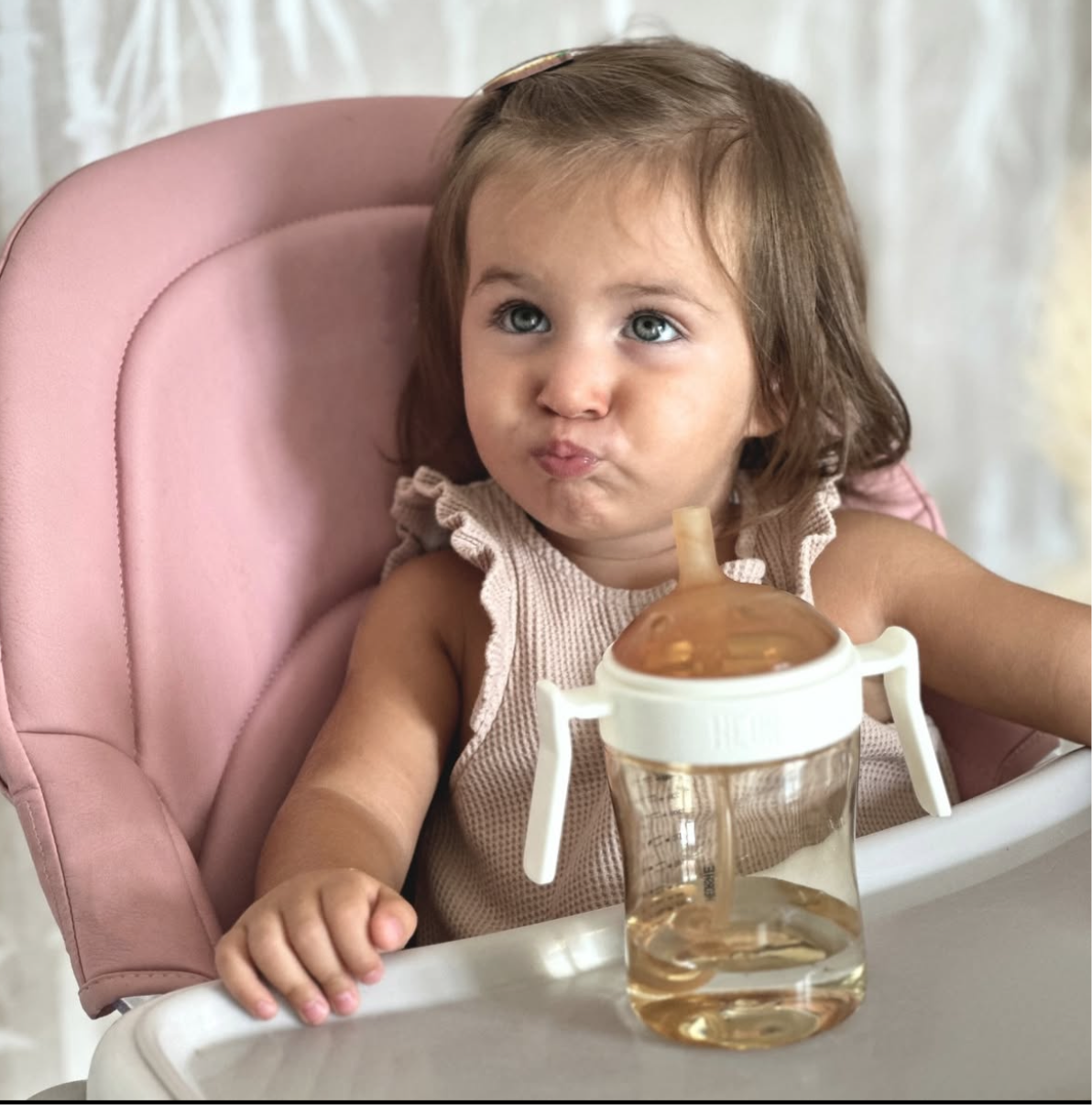 Dental Care Sippy Cup 300ml (Weiß)