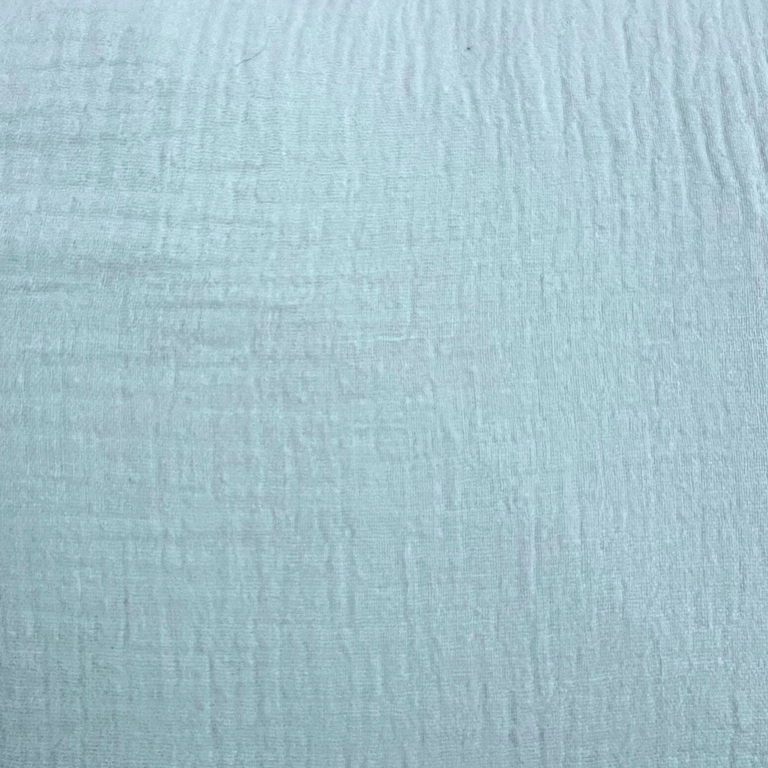 Musselin Stoff Uni Hellblau