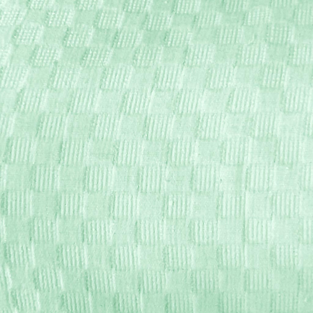 Waffelpiqué Stoff Kästchen mint