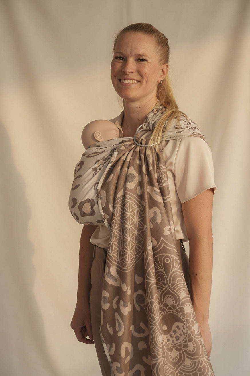 RingSling Om Shanti Latte Macchiato